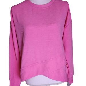 Pink Ribbed Sweater